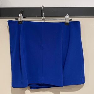 Forever 21 Blue Zip up Short
